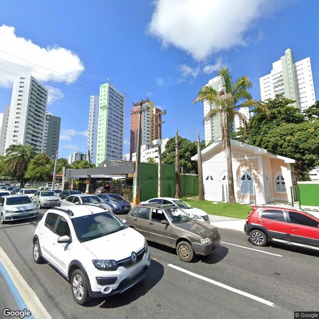 Imagem estática do "Street View" da localização