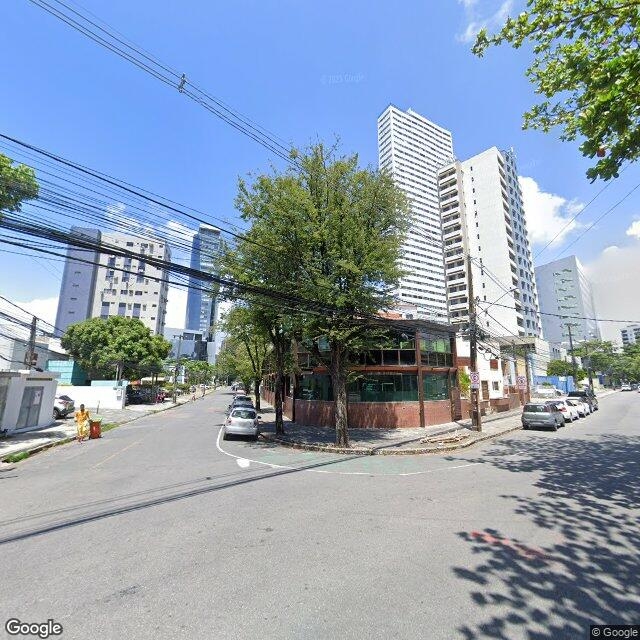 Imagem estática do "Street View" da localização