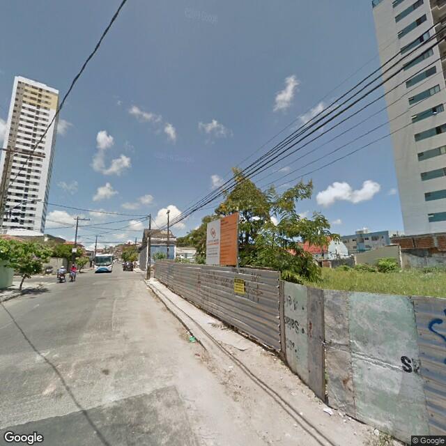 Imagem estática do "Street View" da localização