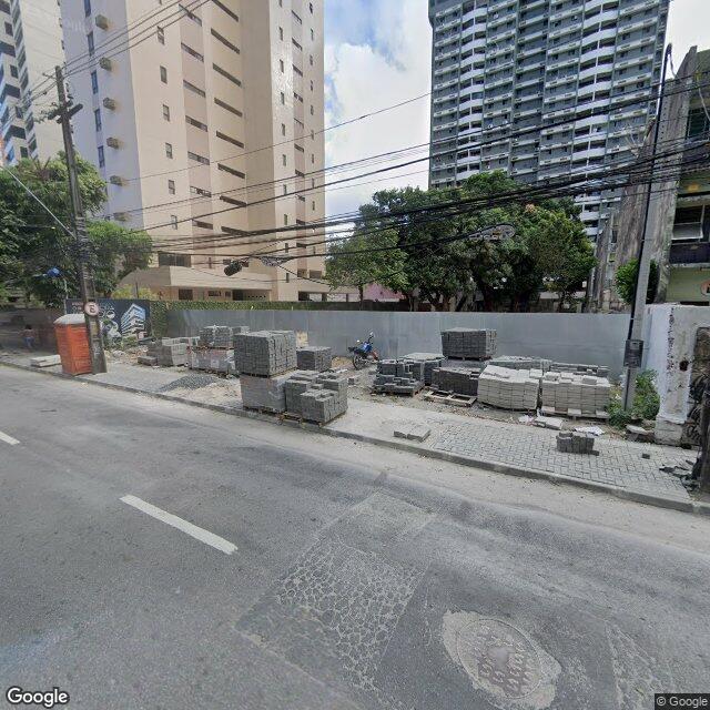 Imagem estática do "Street View" da localização