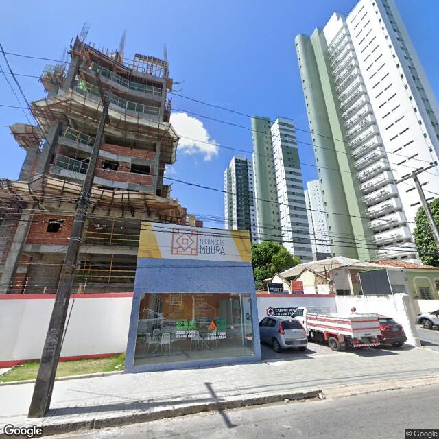 Imagem estática do "Street View" da localização