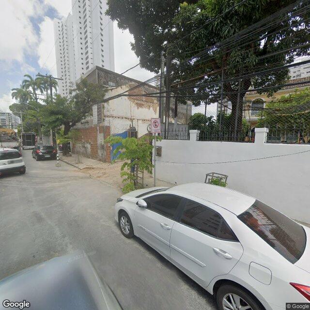 Imagem estática do "Street View" da localização