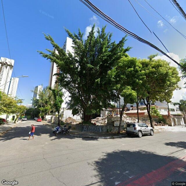 Imagem estática do "Street View" da localização