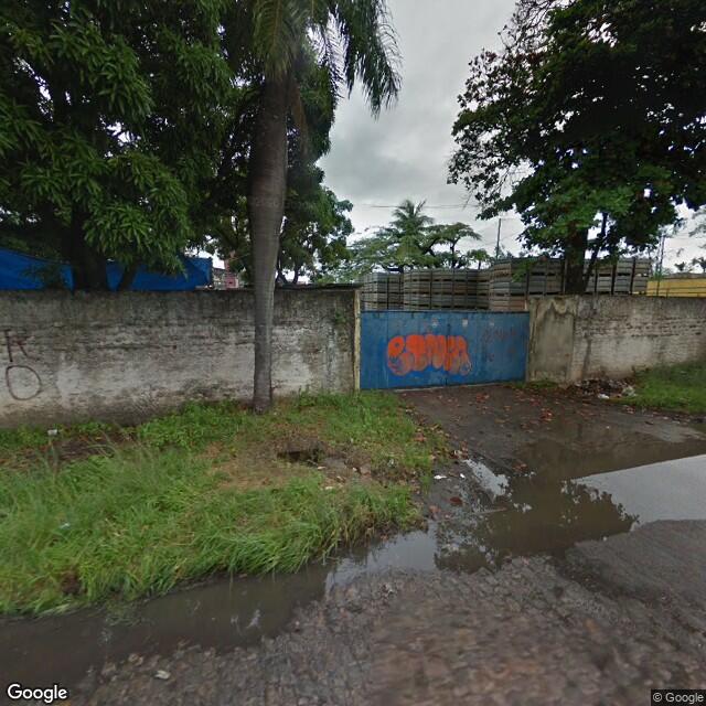 Imagem estática do "Street View" da localização