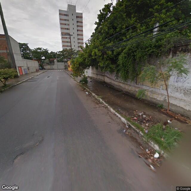 Imagem estática do "Street View" da localização