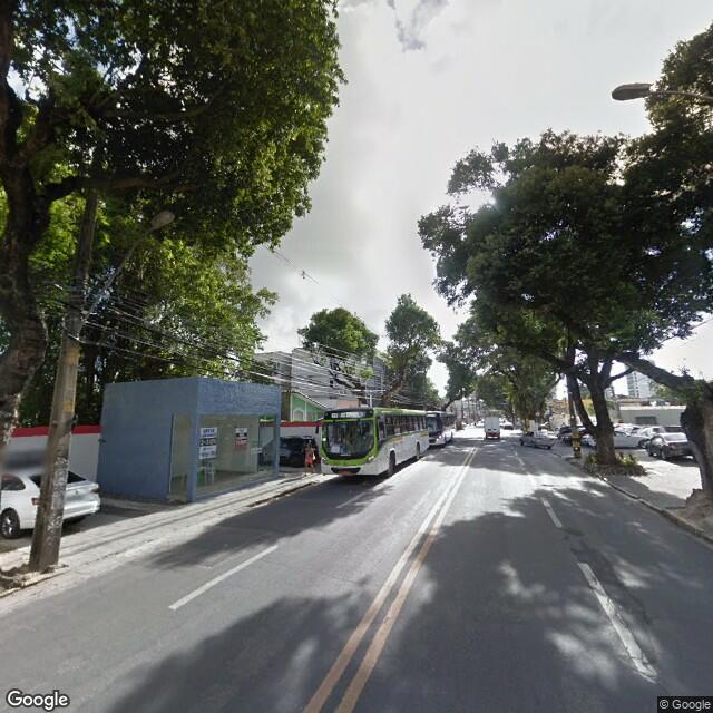 Imagem estática do "Street View" da localização