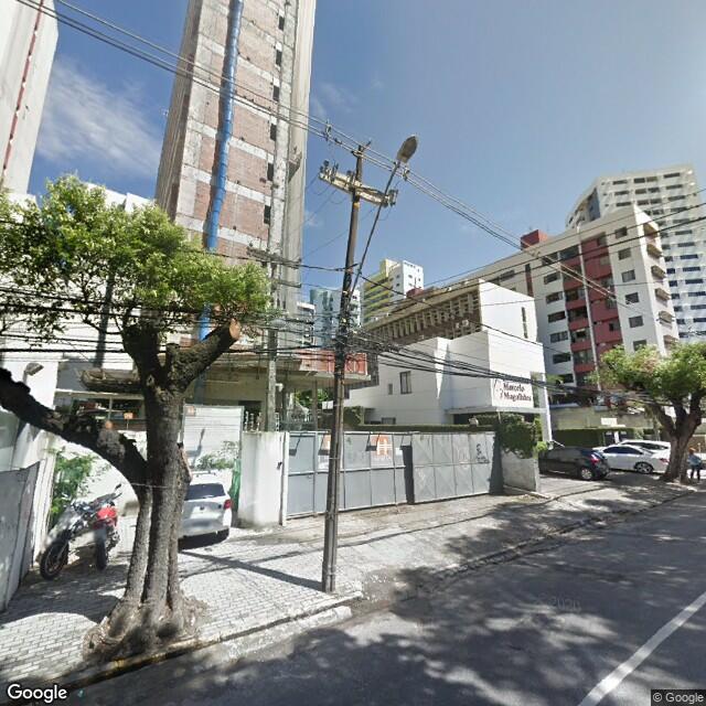 Imagem estática do "Street View" da localização