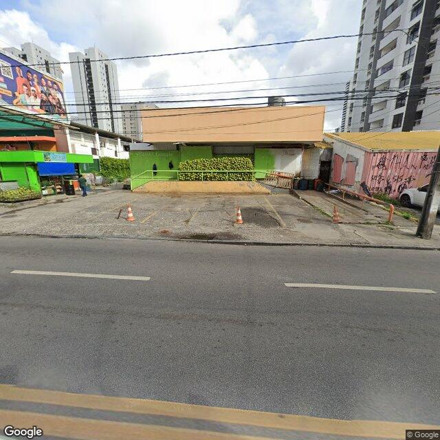 Imagem estática do "Street View" da localização