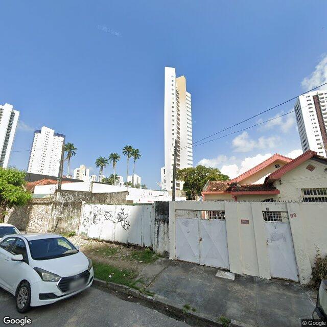 Imagem estática do "Street View" da localização