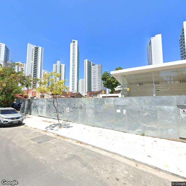 Imagem estática do "Street View" da localização