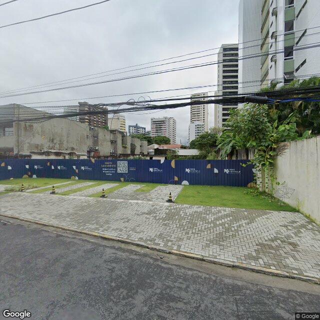 Imagem estática do "Street View" da localização