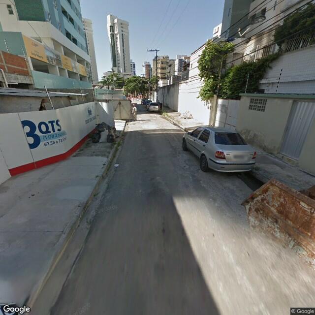 Imagem estática do "Street View" da localização