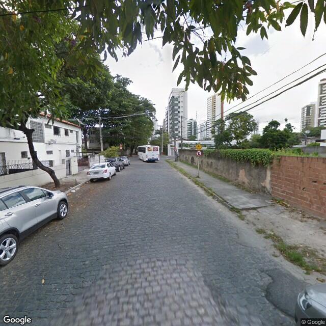 Imagem estática do "Street View" da localização