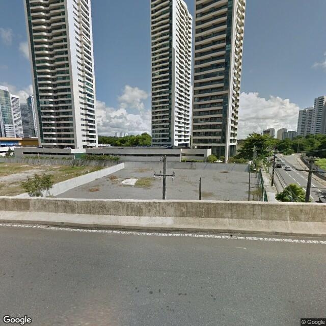 Imagem estática do "Street View" da localização