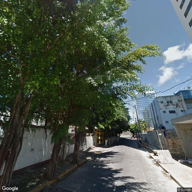 Imagem estática do "Street View" da localização