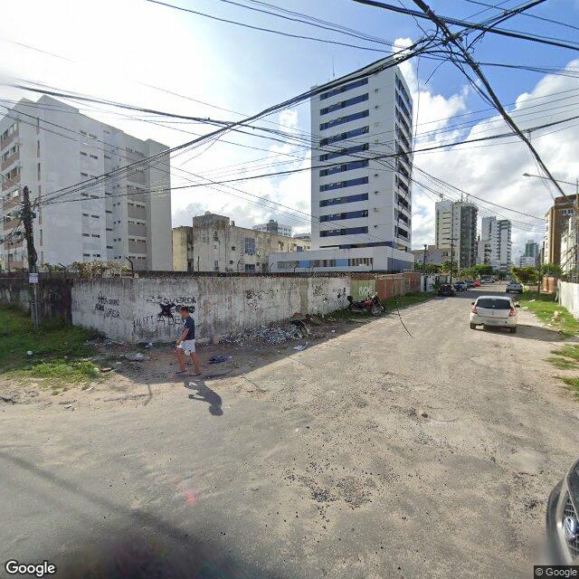 Imagem estática do "Street View" da localização