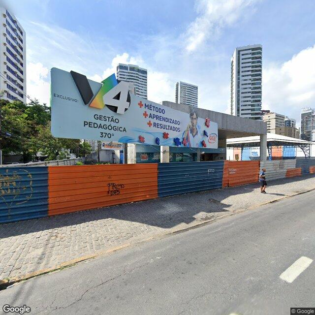 Imagem estática do "Street View" da localização