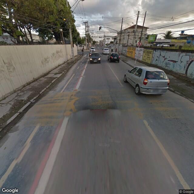 Imagem estática do "Street View" da localização