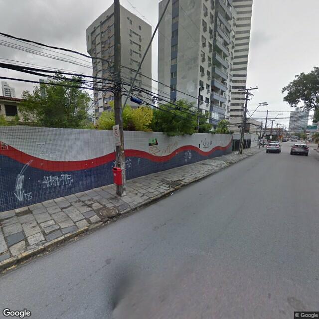 Imagem estática do "Street View" da localização