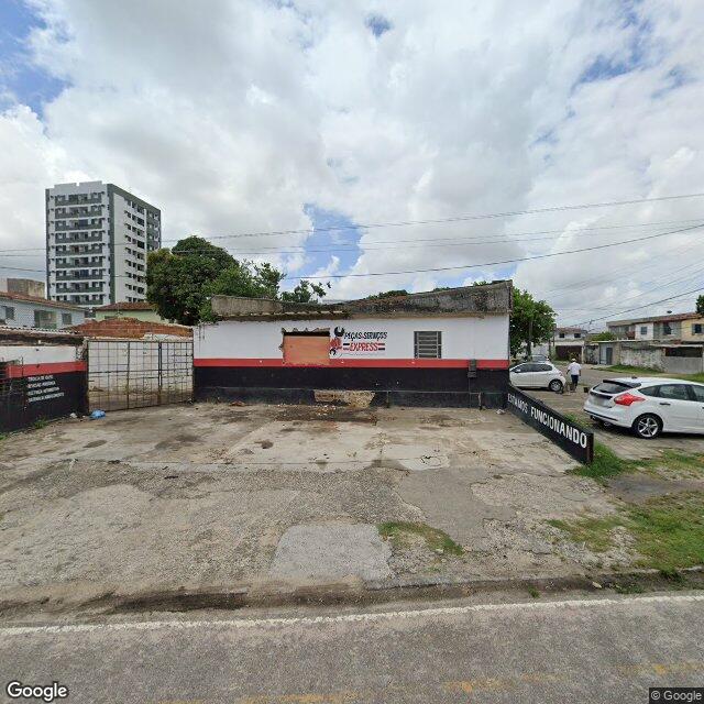 Imagem estática do "Street View" da localização