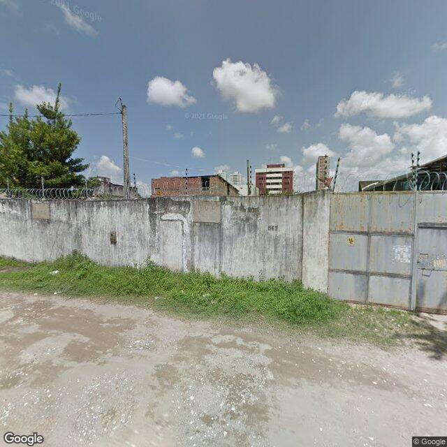 Imagem estática do "Street View" da localização