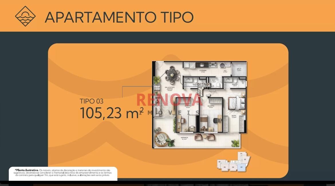 Apartamento à venda com 3 quartos, 78m² - Foto 11