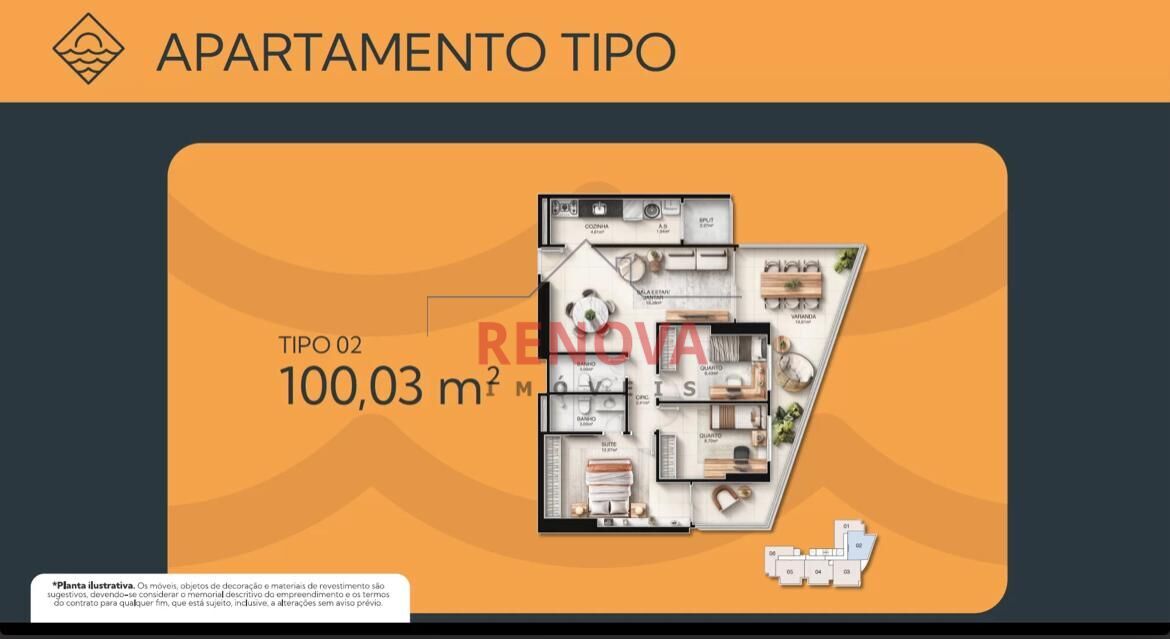 Apartamento à venda com 3 quartos, 78m² - Foto 10