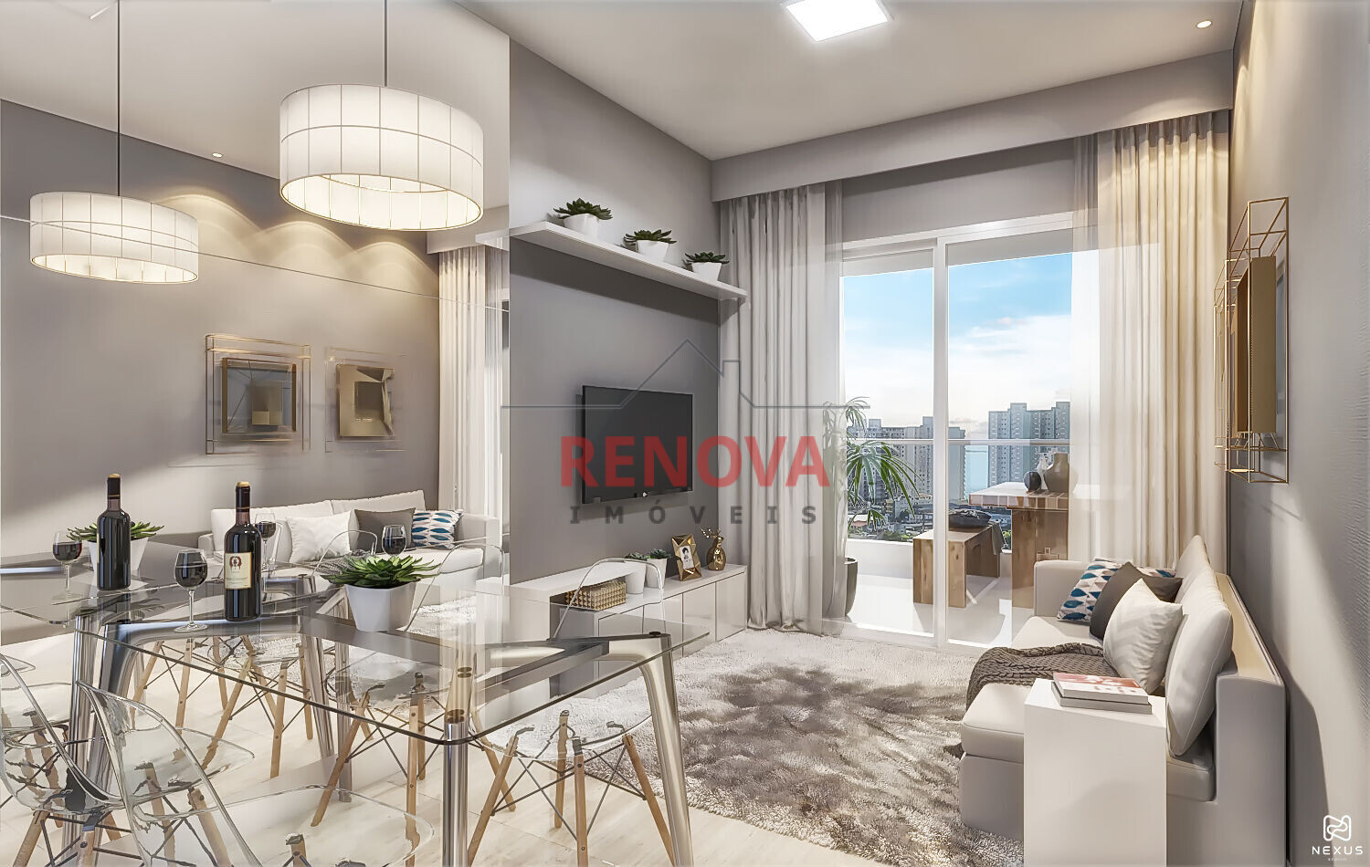 Apartamento à venda com 2 quartos, 116m² - Foto 2