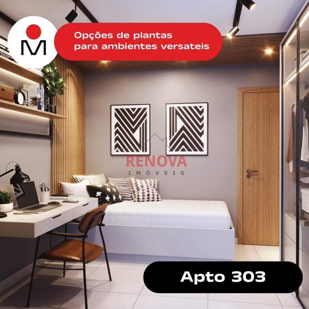 Apartamento à venda com 1 quarto, 35m² - Foto 8