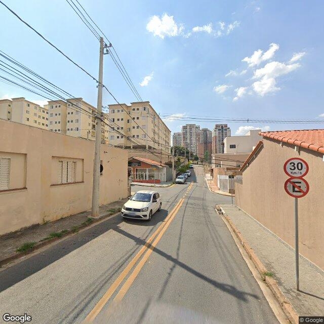 Imagem estática do "Street View" da localização