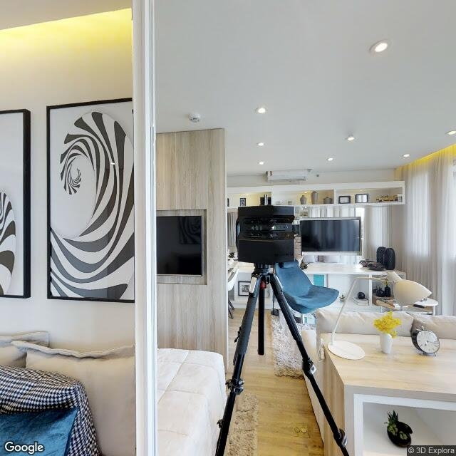 Imagem estática do "Street View" da localização