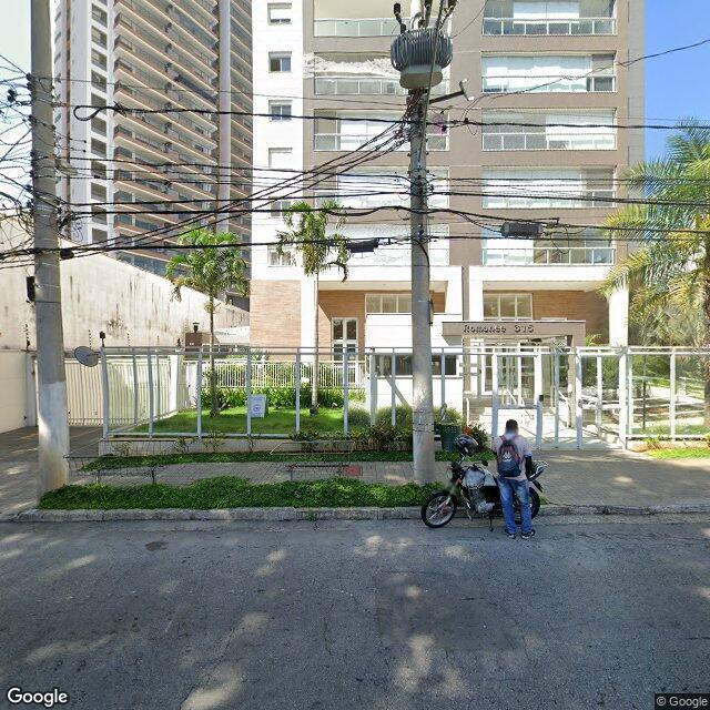 Imagem estática do "Street View" da localização