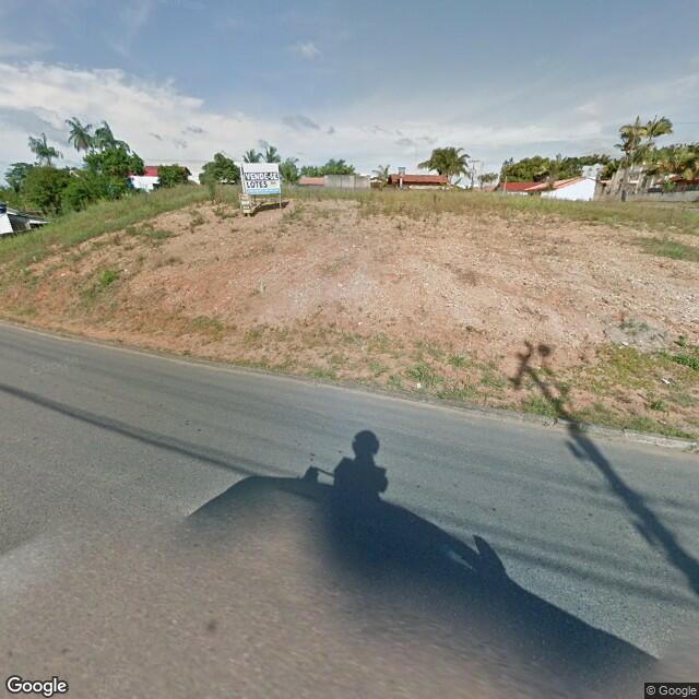 Imagem estática do "Street View" da localização