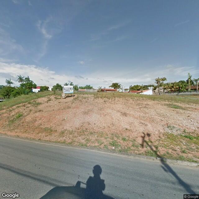 Imagem estática do "Street View" da localização