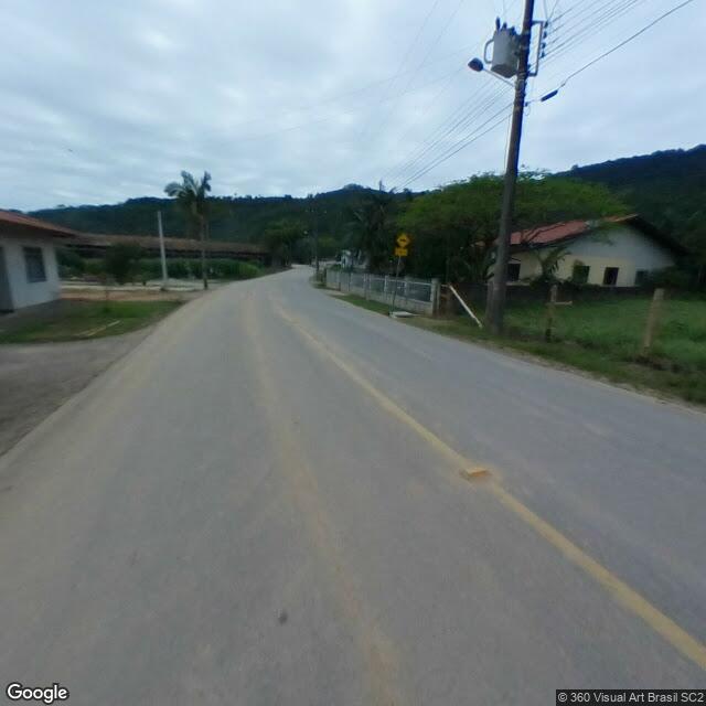 Imagem estática do "Street View" da localização