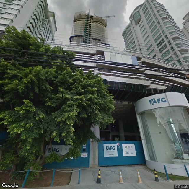 Imagem estática do "Street View" da localização