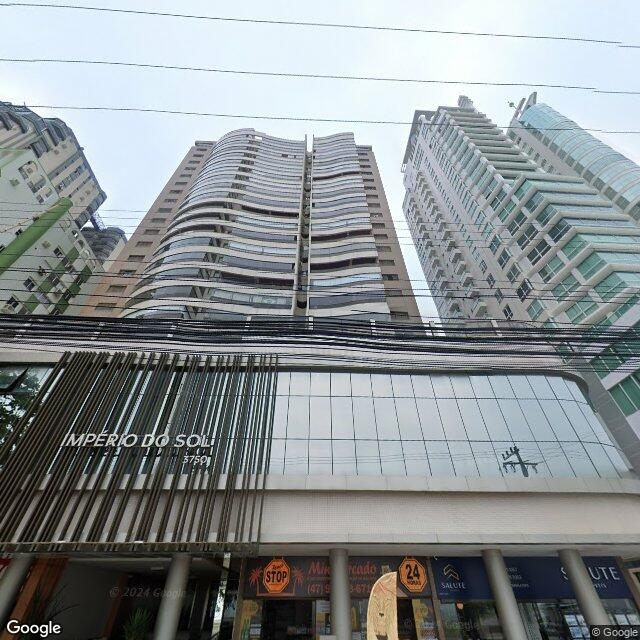 Imagem estática do "Street View" da localização