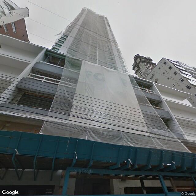 Imagem estática do "Street View" da localização