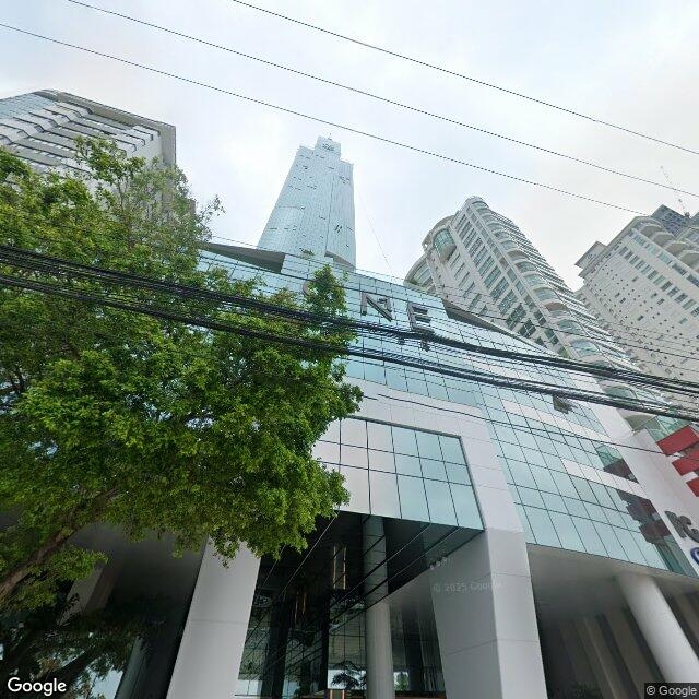 Imagem estática do "Street View" da localização