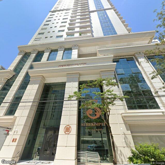 Imagem estática do "Street View" da localização