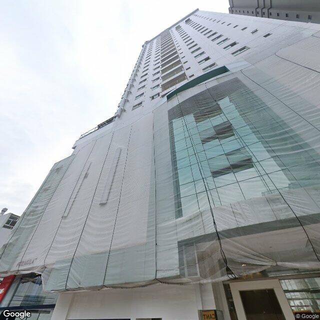 Imagem estática do "Street View" da localização