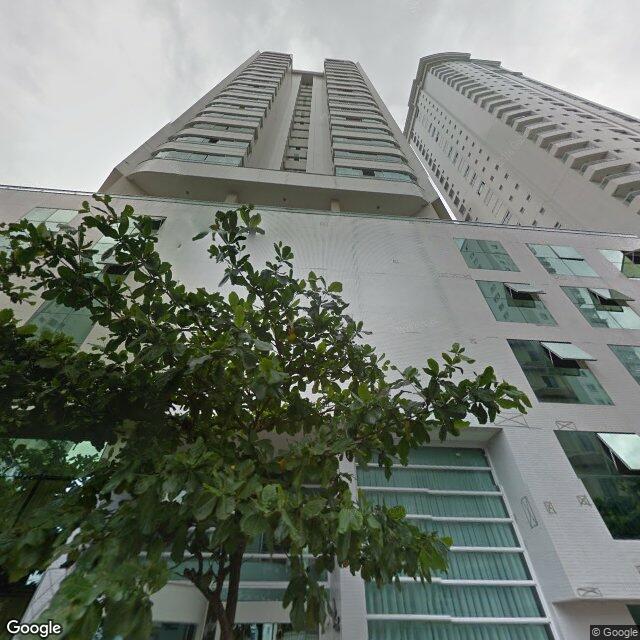 Imagem estática do "Street View" da localização