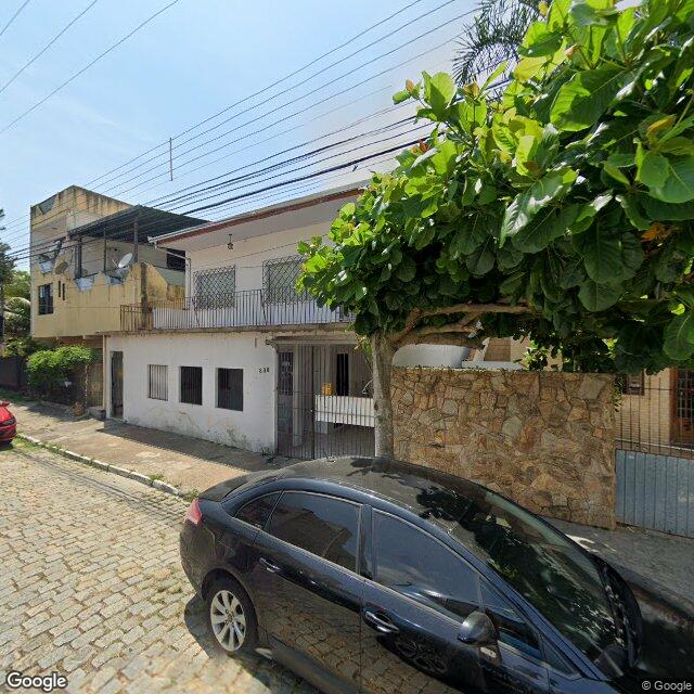 Imagem estática do "Street View" da localização