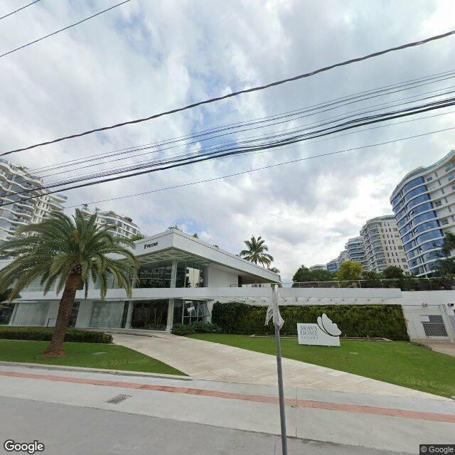 Imagem estática do "Street View" da localização