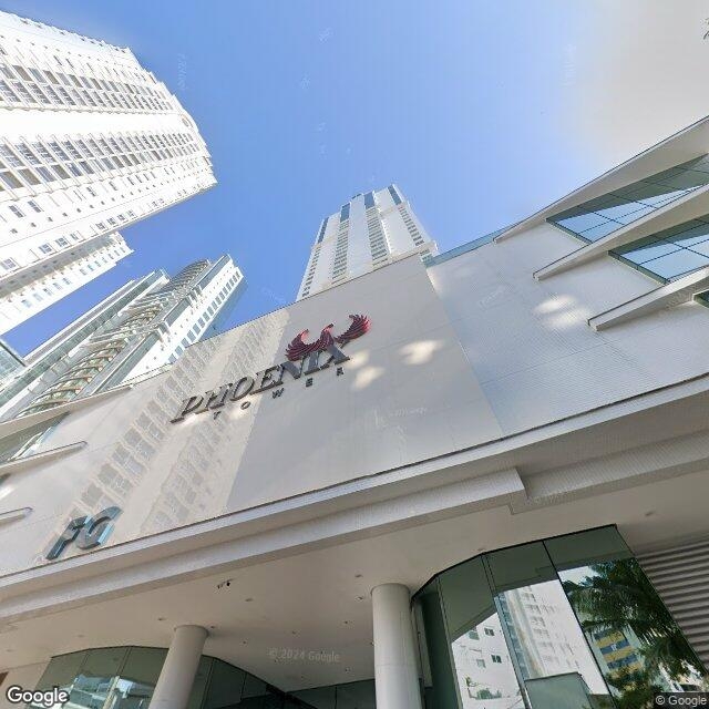 Imagem estática do "Street View" da localização