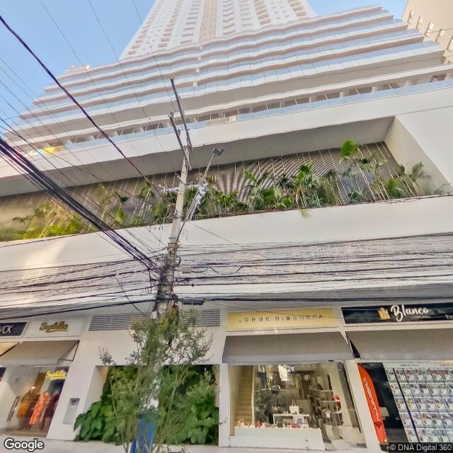 Imagem estática do "Street View" da localização