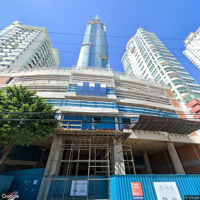 Imagem estática do "Street View" da localização