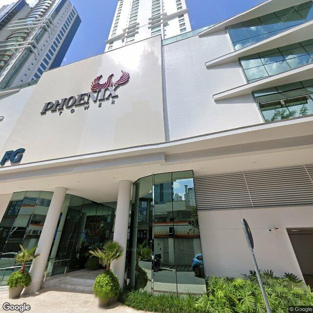 Imagem estática do "Street View" da localização