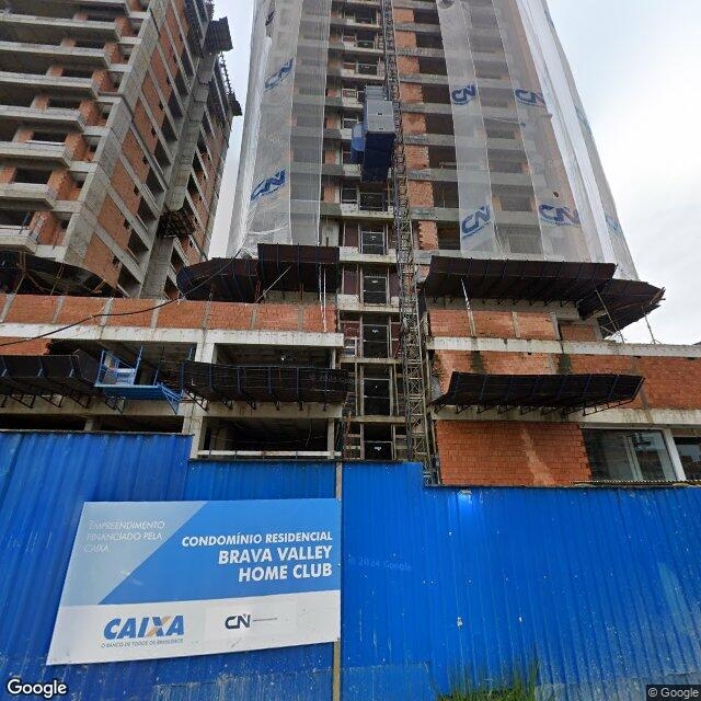 Imagem estática do "Street View" da localização