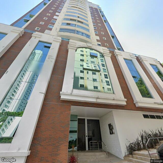 Imagem estática do "Street View" da localização